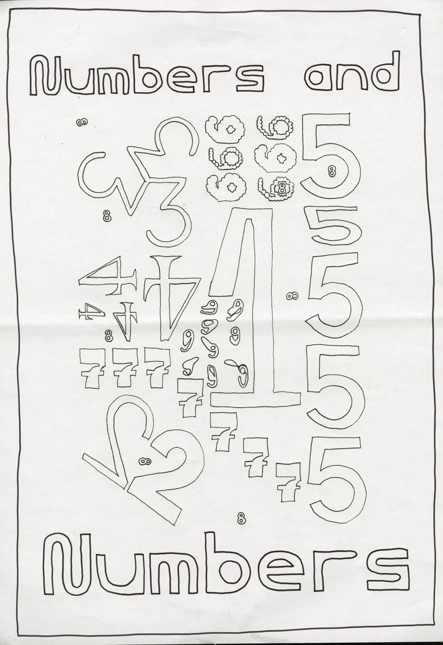 Handdrawn poster based on a book title, fourth in the series