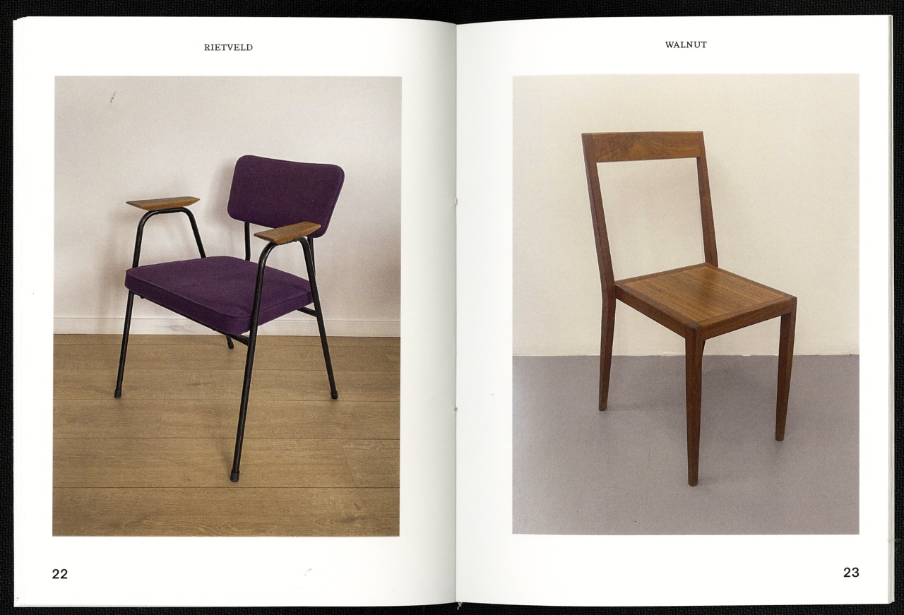Image publication of favourite chairs, cover
