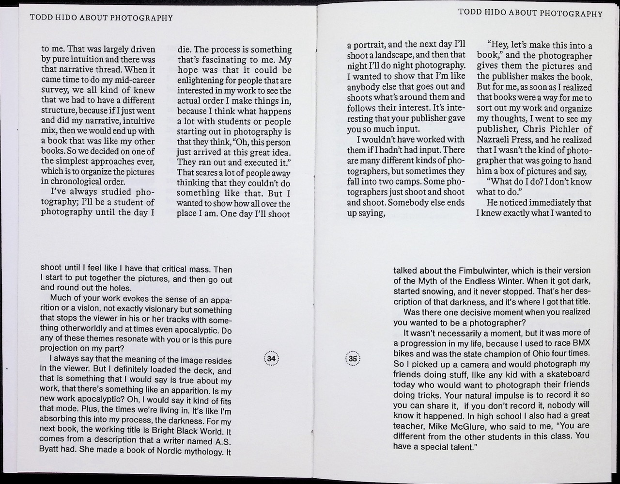 Kijk & Ontdek, spread with blank space balancing the text area