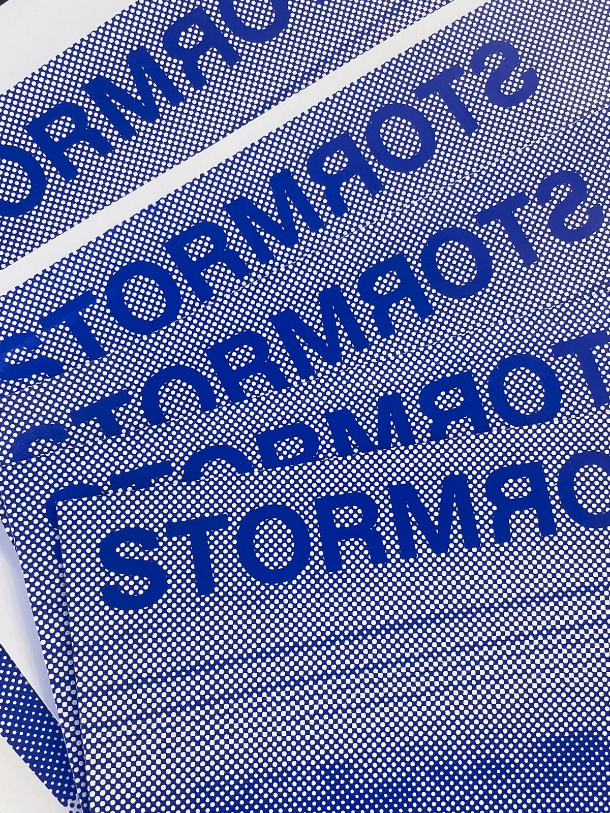 Silk screen print, Stormrots series